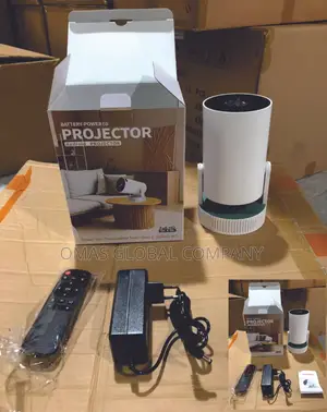 Rechargeable Android TV Projector