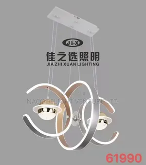 Luxury LED Spiral Pendant , Designed to Be Both a Light Fixture