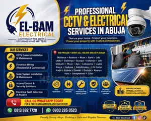 Professional CCTV and Electrical Services in Abuja