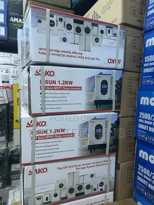 SAKO 1.2kVA 12V Pure Sine Wave Solar Inverter