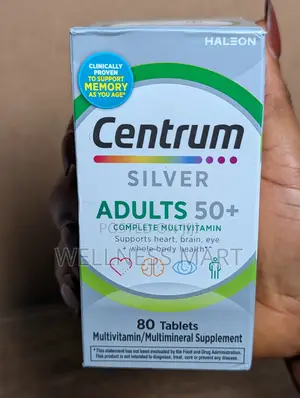 Centrum Silver Multivitamin 50+ | Heart Brain Eye Health | USA