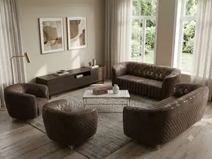 Luxury 7-Seater Fabric Sofa Set – Brand New Fabric Living Room Chairs