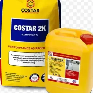 Coster 2K Component a & B Waterproofing, 10litrs Liquid 20kg Powder