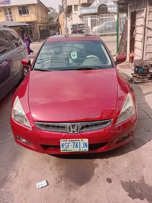Honda Accord Sedan EX-L V-6 2007 Red
