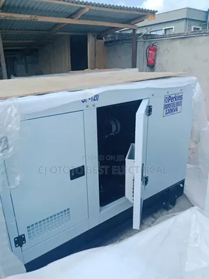 120kva Perkins Generator Soundproof Brand New 2 Years Warranty