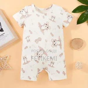Little Mouse Adventure Baby Romper