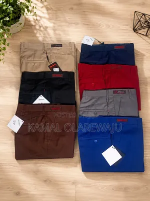 Plain Pant Trousers