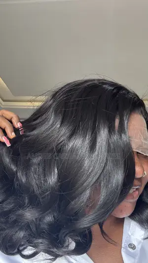 HD Full Frontal Layered Bob Wig