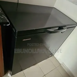 Hisense Deep Freezer - 189L - Black- Barely Used.