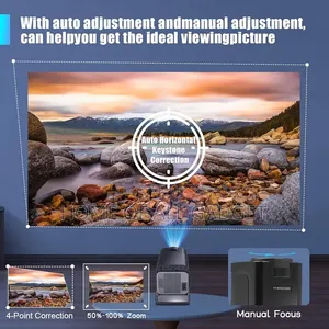 Hy320 Smart Multimedia Android Projector Decoding Movie Projector