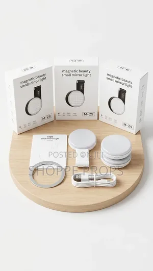 M-29 Magnetic Beauty Small Mirror Fill Led Lights