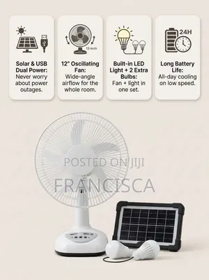 Rechargeable Fan
