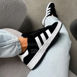 Black White Unisex Casual Sneakers – Fully Boxed