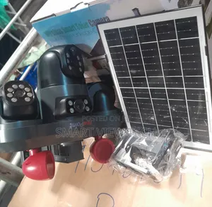 3-Lens 4G Solar Powered Outdoor Security CCTV Camera