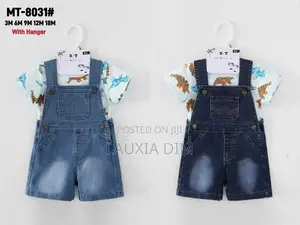 Baby Boy Dungarees Set