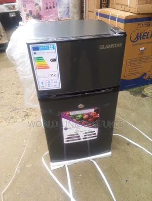 Glamstar Table Top Fridge Double Door
