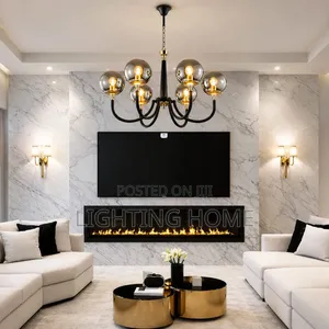Nodic Chandelier Light by 6 Glass