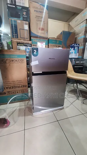 Brand New Hisense 100L Small Double Door Fridge Fast Cooling Warranty