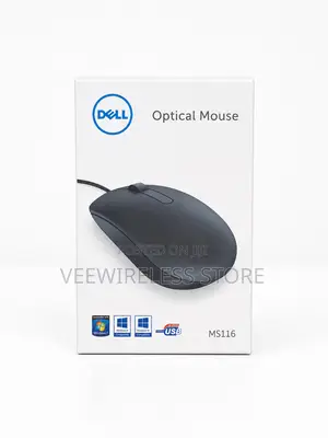 Dell Optical Mouse Ms116 (275-Bbcb)