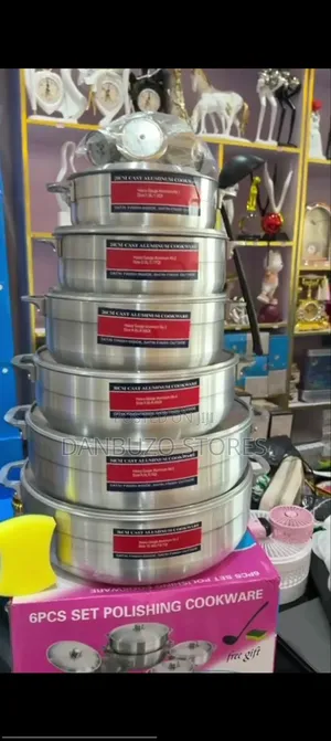 Brand New 6pcs Aluminum Cookware Set
