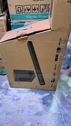 Brand New Hisense 38" 2.1CH 200W Soundbar With Wireless SubwooferHS218