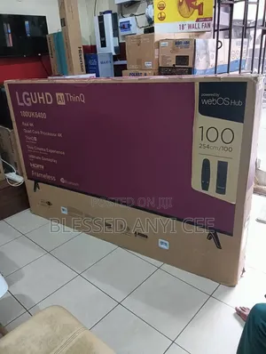 2026Made LG Webos Smart (100"inch) Netflix Youtube Bluetooth Flameless