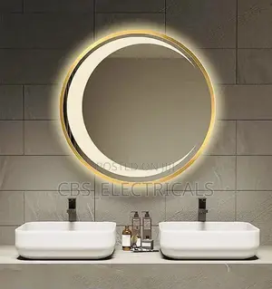 Celestial Crescent LED Smart Mirror