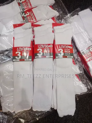 3-in-1 Lark Cotton Rich Kneel Length Socks