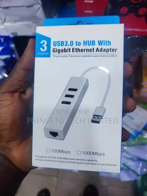 USB3.0 to HUB With Gigabit Ethernet Adapter