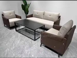 High-Quality Imported Four Seater Sofa With Center Table Available