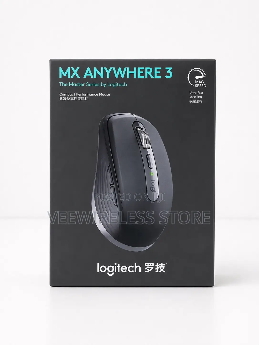Logitech Mx Anywhere 3s Compact Wireless Mouse