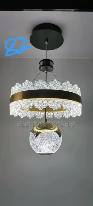 Decorative Floral Accent Chandelier