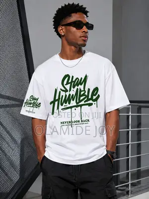 Stay Humble Oversized Tshirt