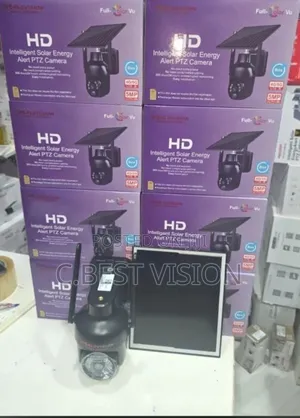 S75 Ubox Mini PTZ Single Lens Camera 4G Wifi Camera With Solar Panel.