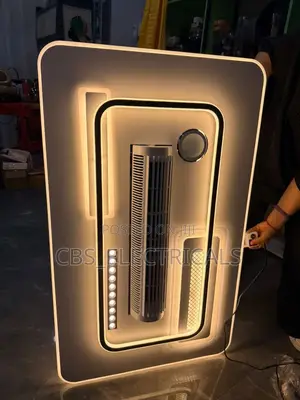 Integrated Smart Bladeless Fan LED Ceiling Light