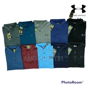 Nike/Under Armour Collar Sports T-Shirts