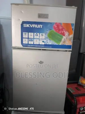 Skyrun Double Door Fridge 80liters
