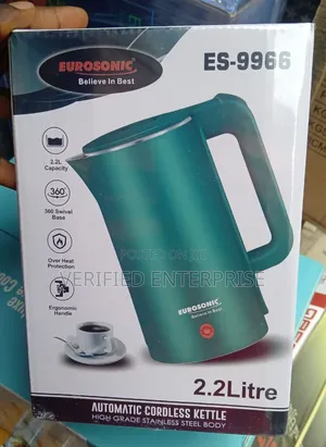 Eurosonic Electric Kettle - 2.2L