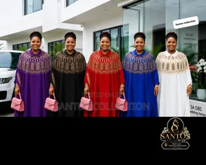 Rich Auntie Boubou Dress - 5 Colors Available