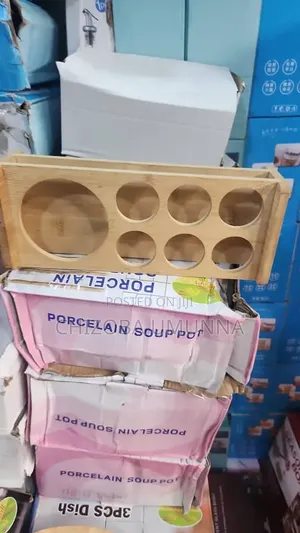 Wood Rack 6 PCS