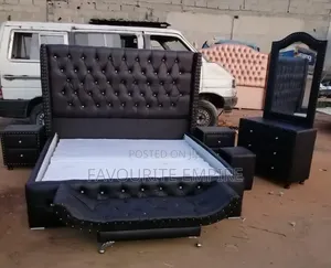 Bedframe With Dressing Mirror