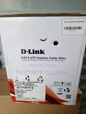 D-Link Cat6 Outdoor Cable