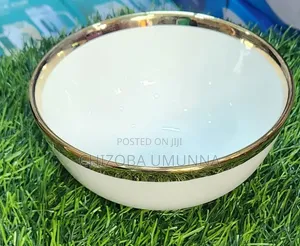 Gold Soup Bowl