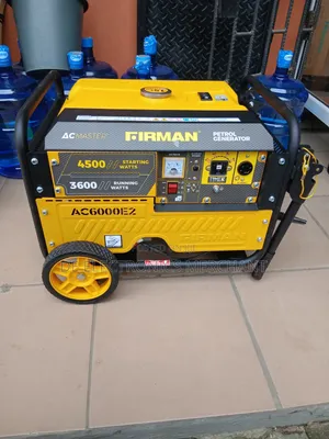 Brand New Original Firman 3.6kva Copper Coil Rugged Generator