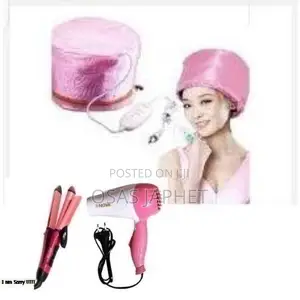 Hair Steamer and 2in1 Hair Straightener and Dryer