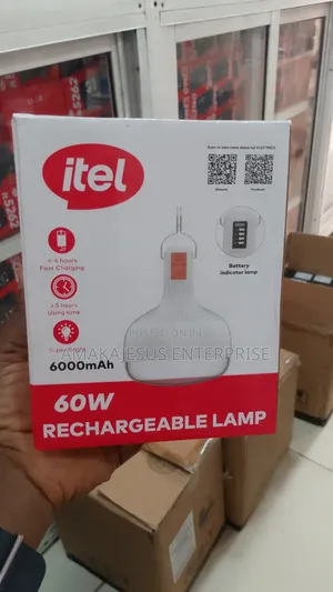 Rechargeable Lamp, Energy Saving Bulb, Multi-Functional