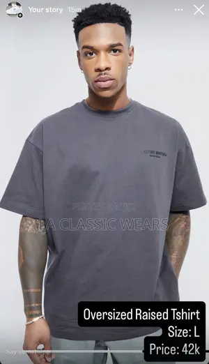 ASOS Oversized Raised Shirt