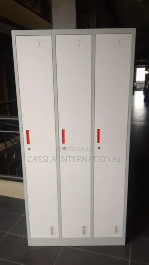 3 Doors Metal Wardrobe