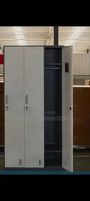 3 Doors Metal Wardrobe
