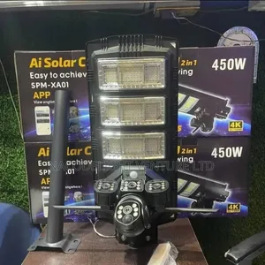 Solar All in One With CCTV Camera D380